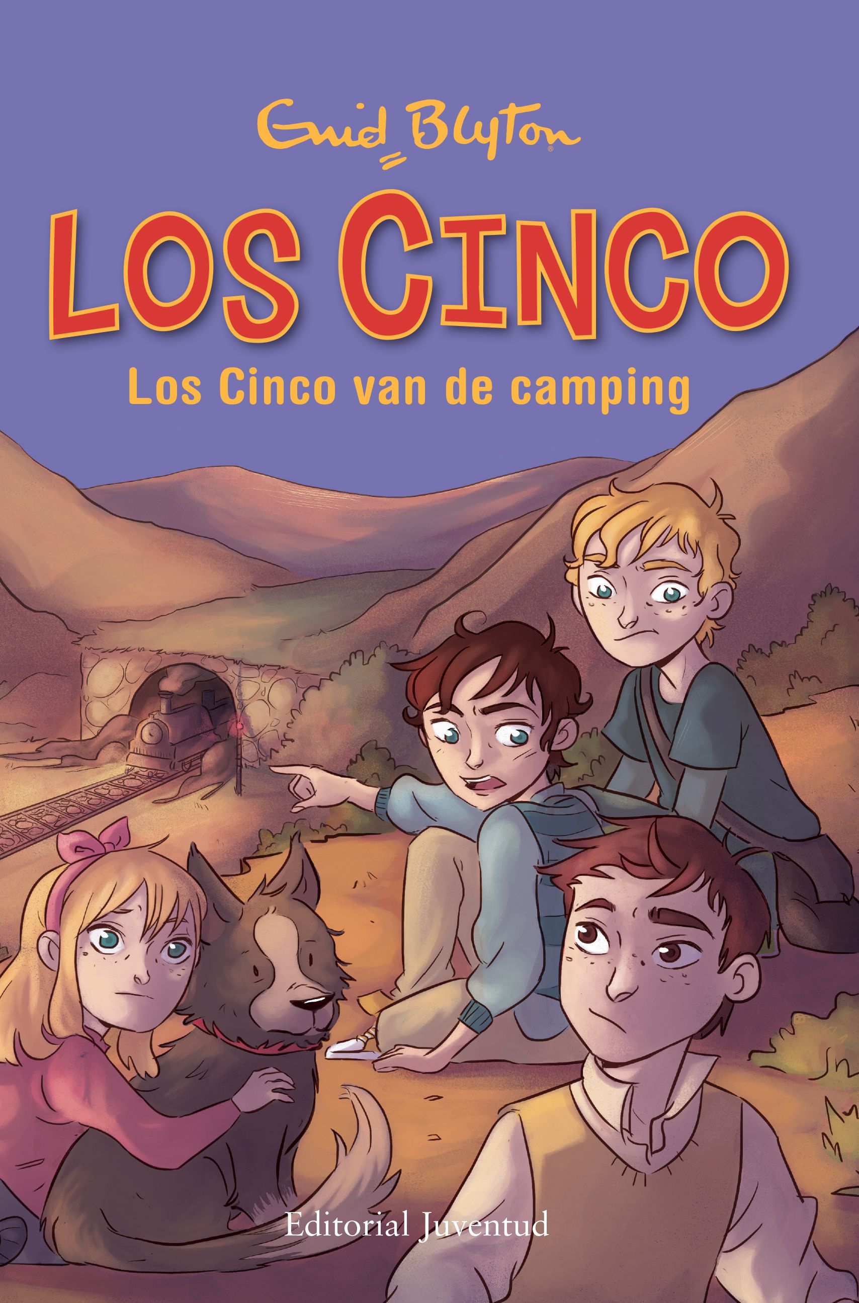 Los Cinco van de camping Editorial Juventud