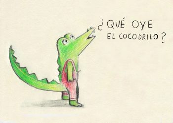 ¿Qué oye el cocodrilo?